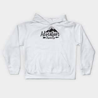 Adventure Awaits Kids Hoodie